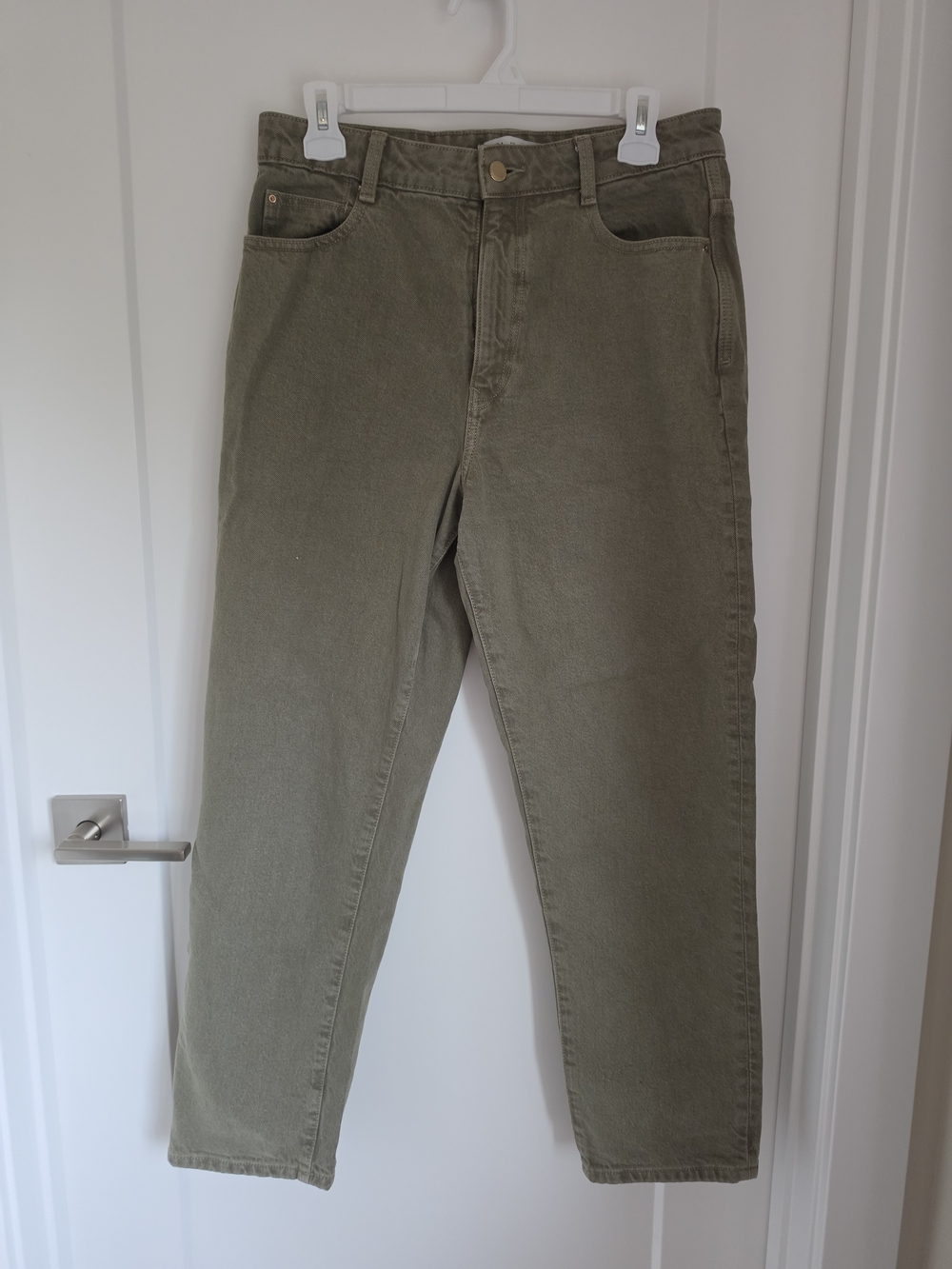 Zara Olive Green Jeans